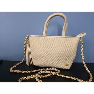 Koschi shoulder handbag Tan Beige bag size 10" x 6"